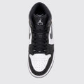 Air Jordan 1 Mid Iron Grey sneaker – top view