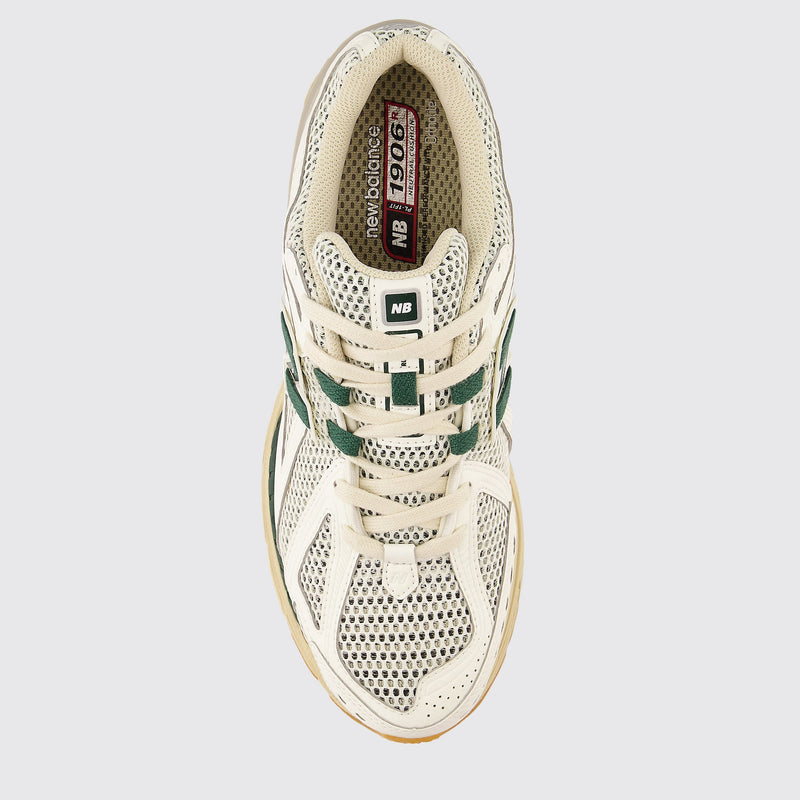 New Balance 1906R White Green zapatilla – vista superior