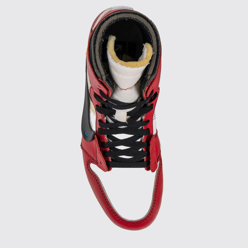 Off-White x Air Jordan 1 High Chicago Sneaker – Draufsicht