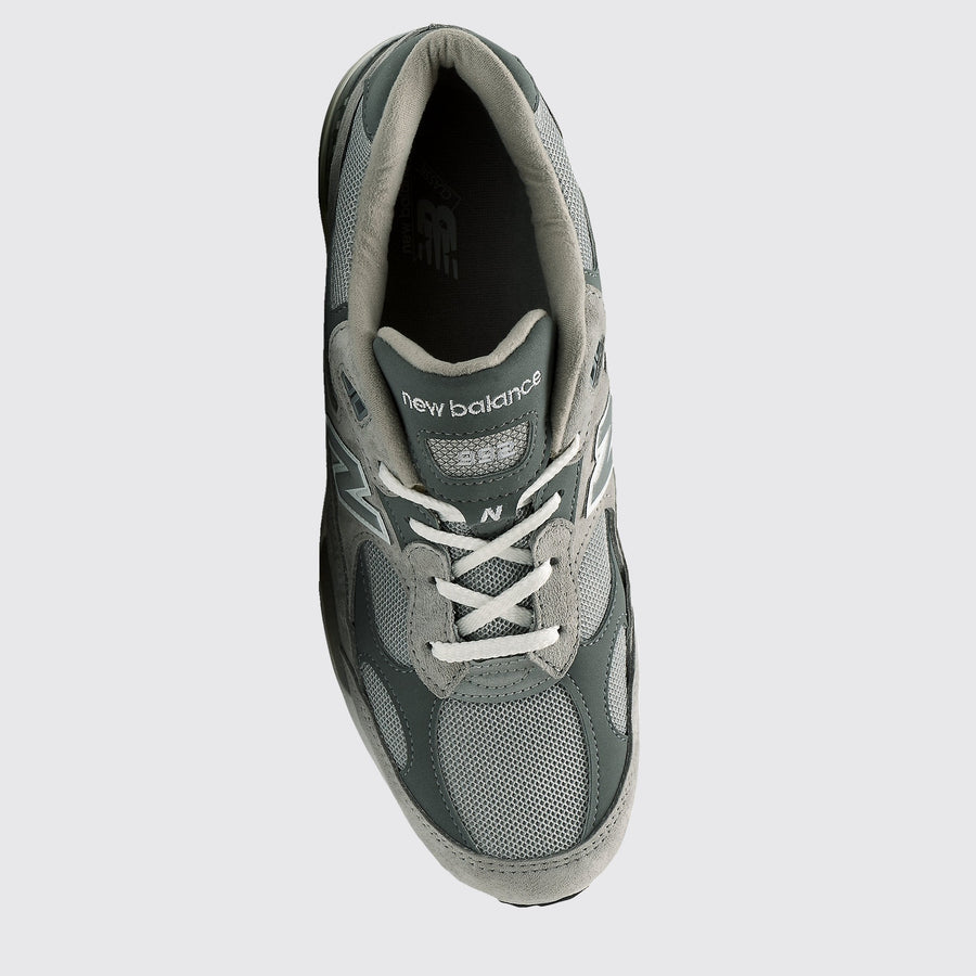 New Balance 992 Grey basket – vue de dessus
