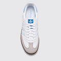 Adidas Samba OG White Halo Blue sneaker – top view