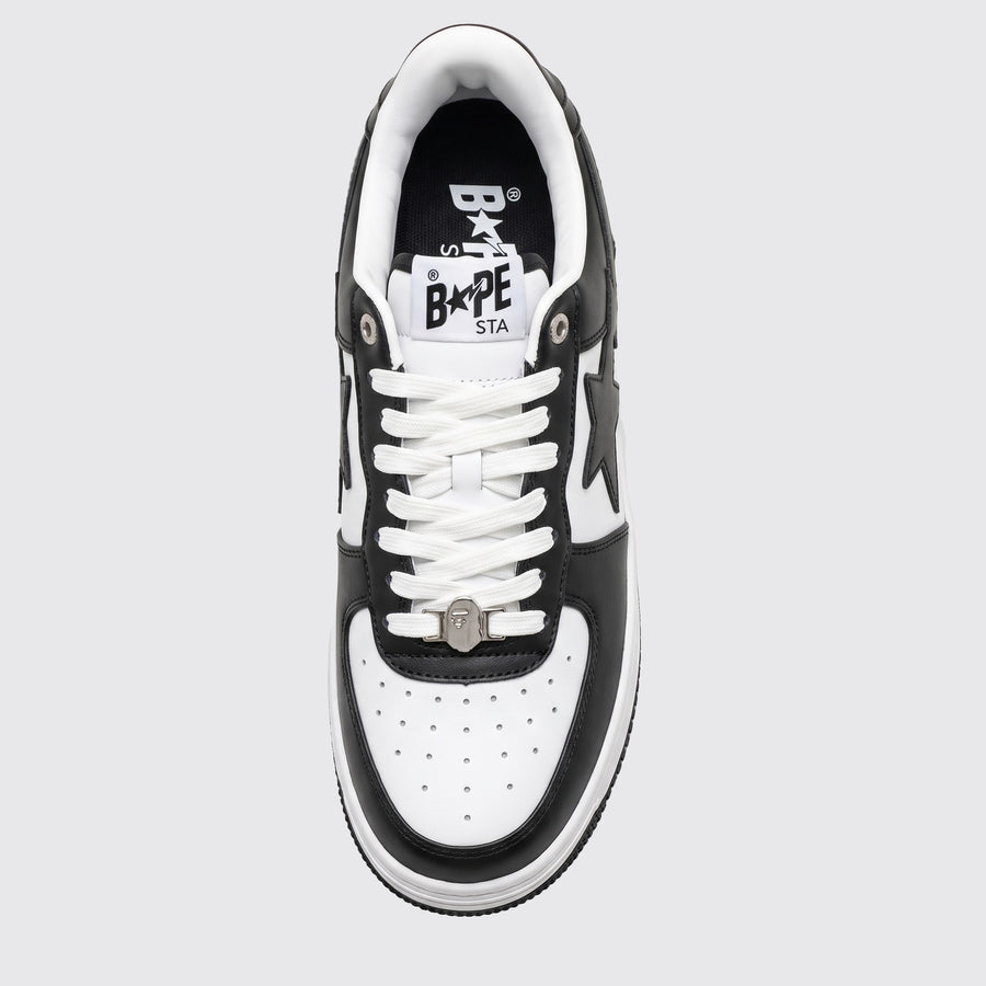 A Bathing APE BAPE STA #6 Black sneaker – top view