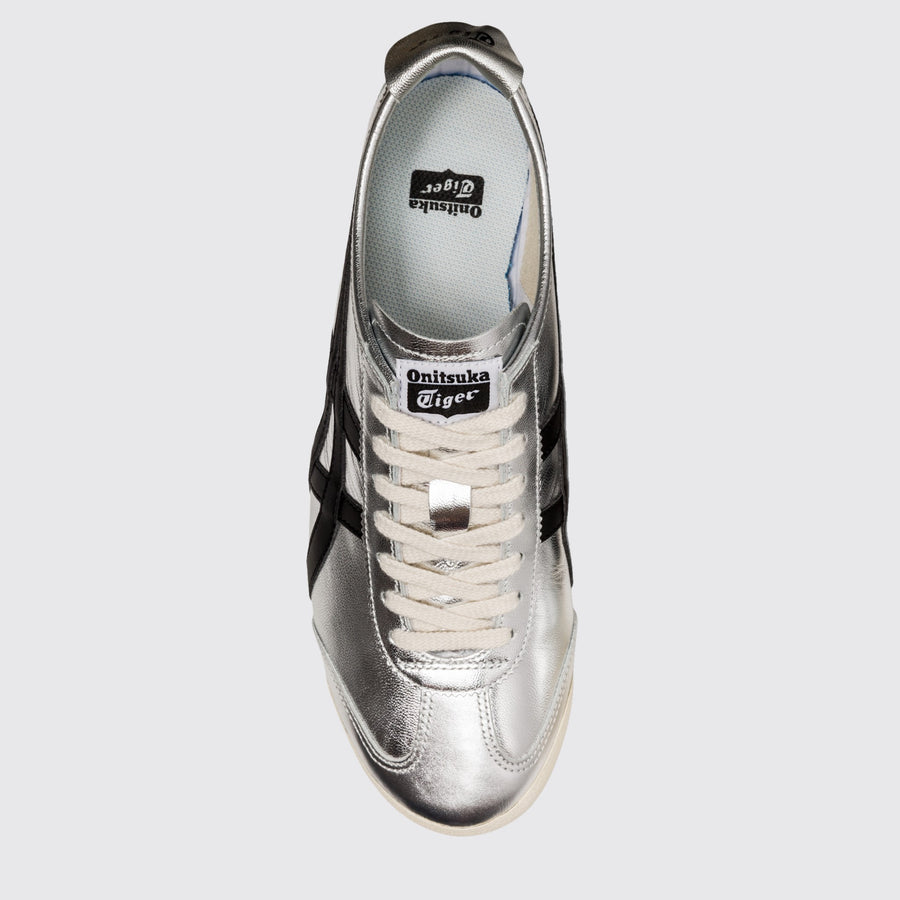 Onitsuka Tiger Mexico 66 Pure Silver Black sneaker – top view