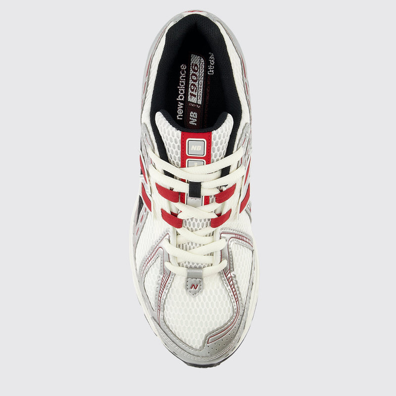 New Balance 1906R Silver Metallic Red basket – vue de dessus