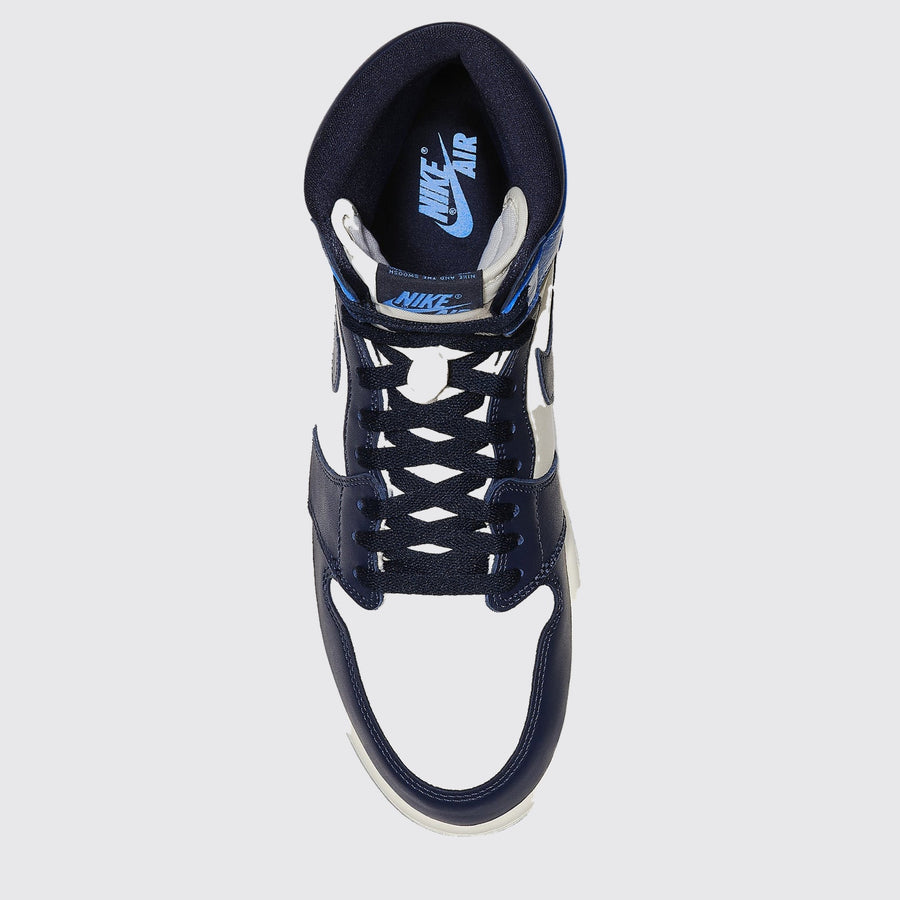 Air Jordan 1 High OG Obsidian Sneaker – Draufsicht