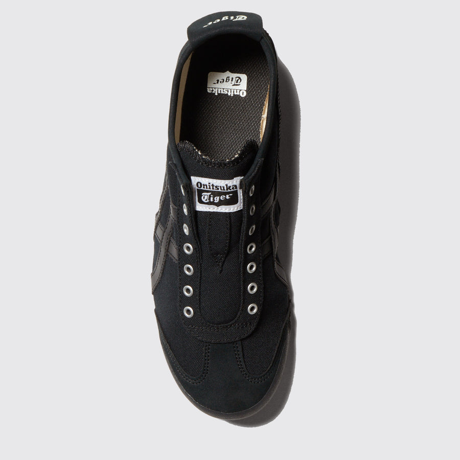 Onitsuka Tiger Mexico 66 Slip-On Black Black sneaker – top view