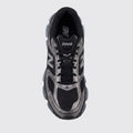 New Balance ABZORB 2000 Black Silver sneaker – top view