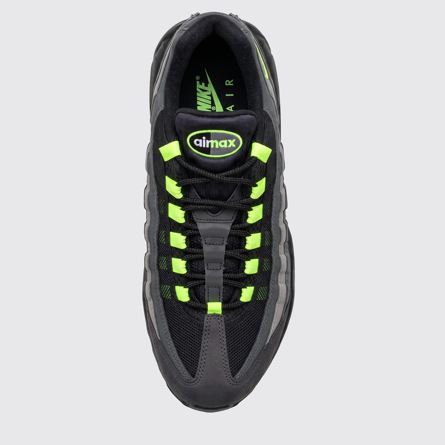 Nike Air Max 95 Black Neon sneaker – top view