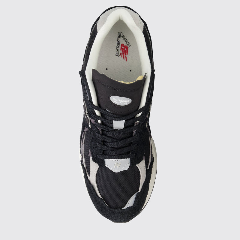New Balance 2002R Protection Pack Black Grey Sneaker – Draufsicht