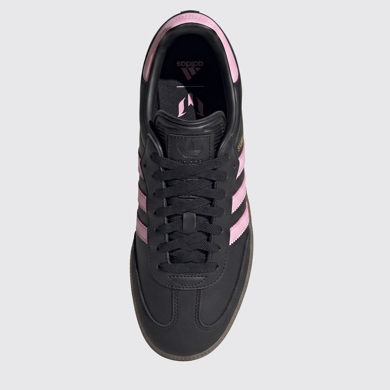 Inter Miami CF x Adidas Samba Messi Black sneaker – top view