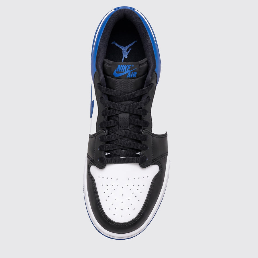 Air Jordan 1 Low White Royal zapatilla – vista superior