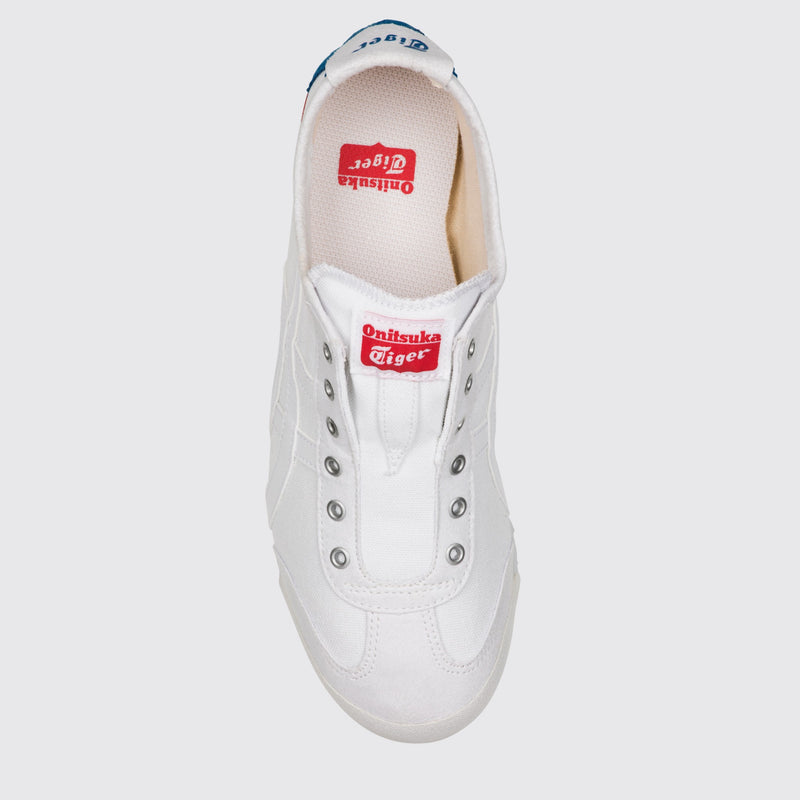 Onitsuka Tiger Mexico 66 Slip-On White Blue sneaker – top view