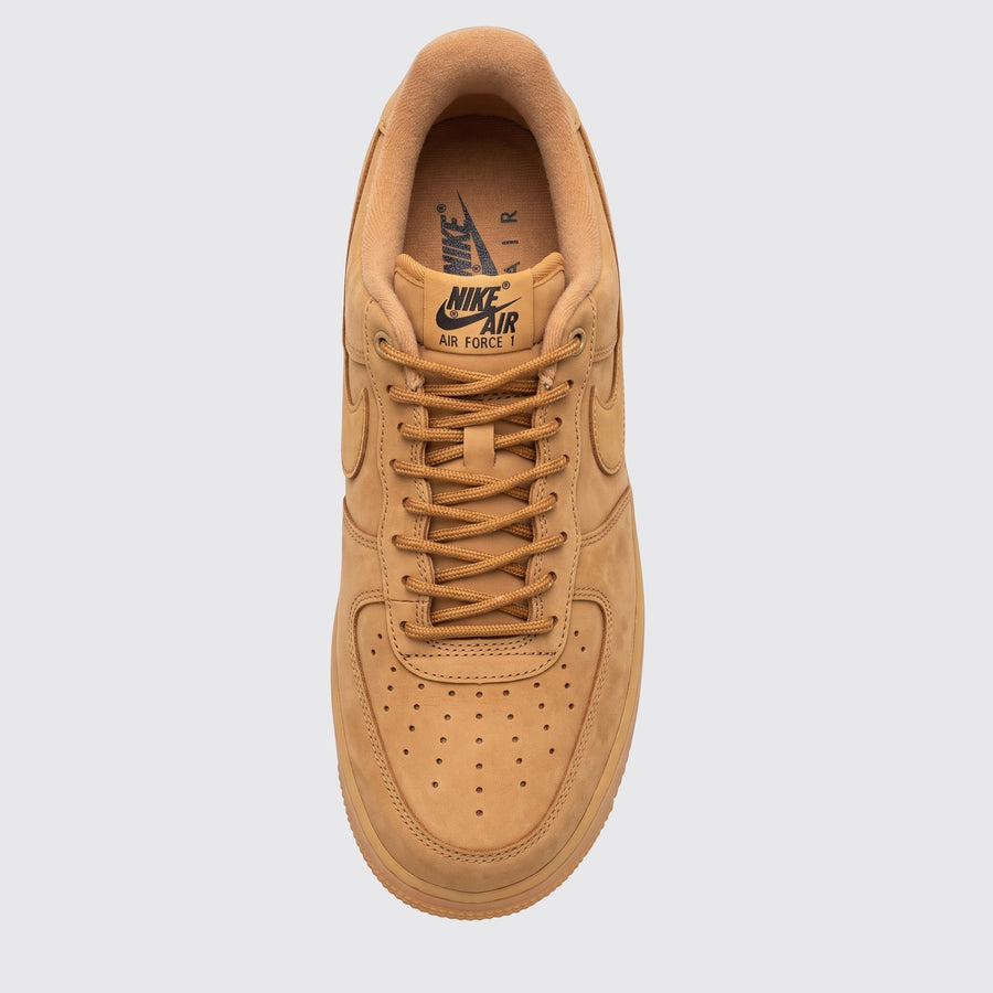 Nike Air Force 1 '07 WB Flax sneaker – top view