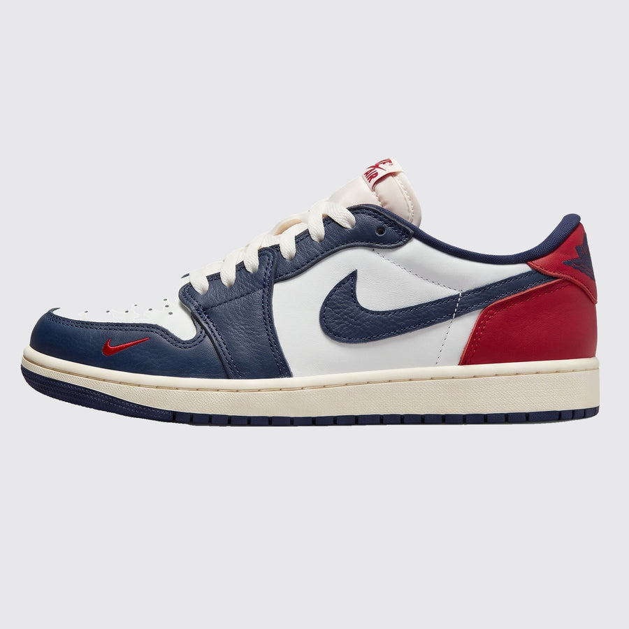 Air Jordan 1 Low OG Howard University basket – vue de profil