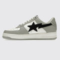 A Bathing APE BAPE STA Low Grey Black sneaker – side view