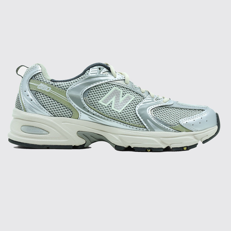 New Balance 530 Silver White Khaki Sneaker – Ansicht der anderen Seite