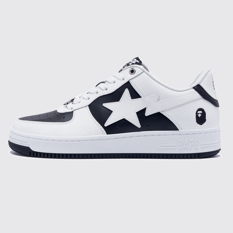 A Bathing APE BAPE STA #6 Black sneaker – side view