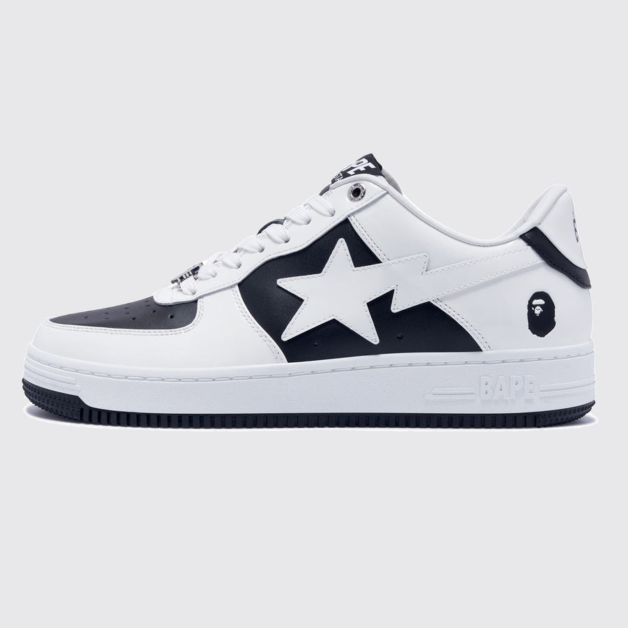 A Bathing APE BAPE STA #6 Black sneaker – side view