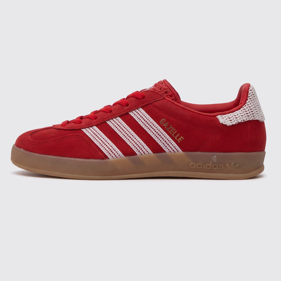 Zapatilla Adidas Gazelle Indoor Better Scarlet – vista lateral