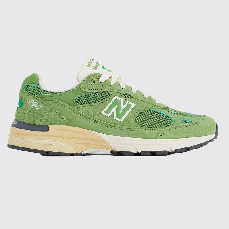 New Balance 993 Made in USA Green sneaker – other side view