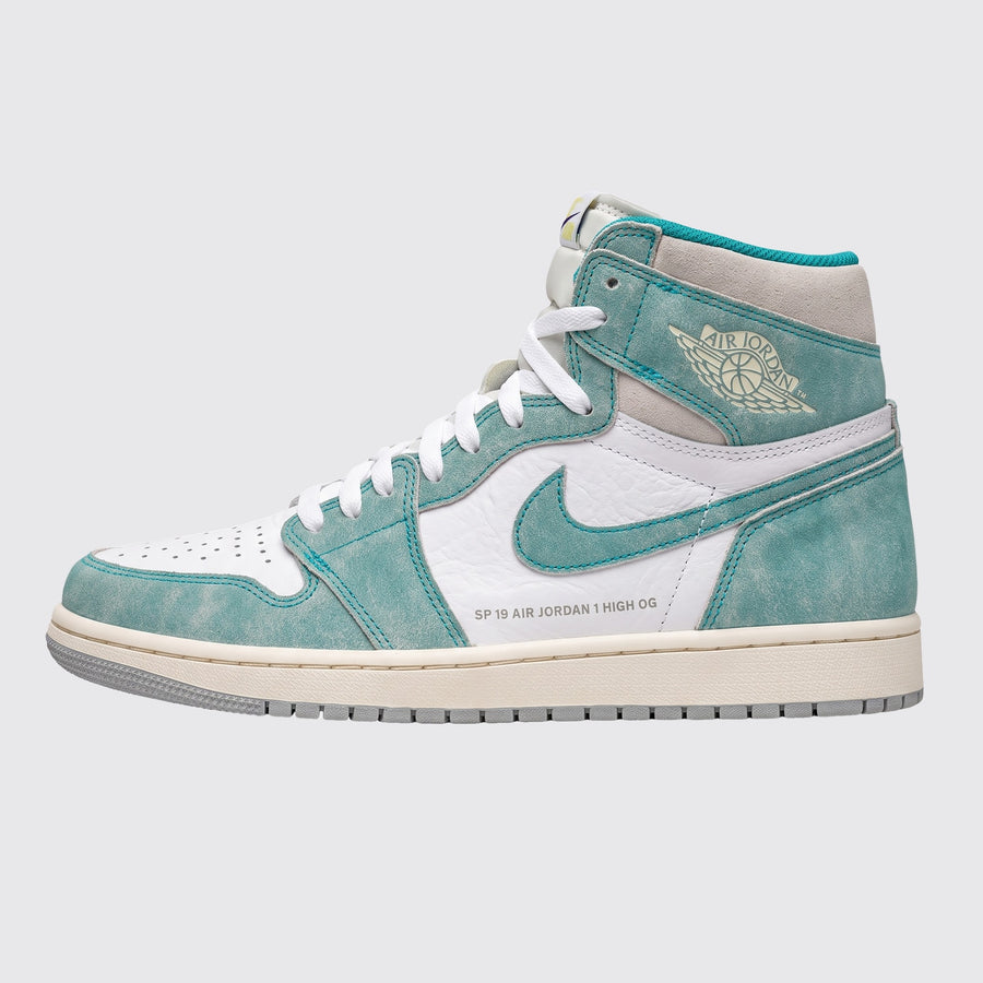 Air Jordan 1 High OG Turbo Green basket – vue de profil