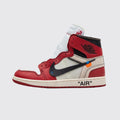 Off-White x Air Jordan 1 High Chicago Sneaker – Seitenansicht