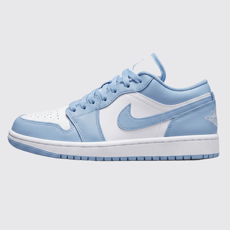 Air Jordan 1 Low Aluminum Damen Sneaker – Seitenansicht