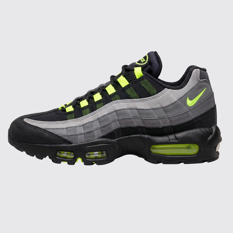 Nike Air Max 95 Black Neon sneaker – side view