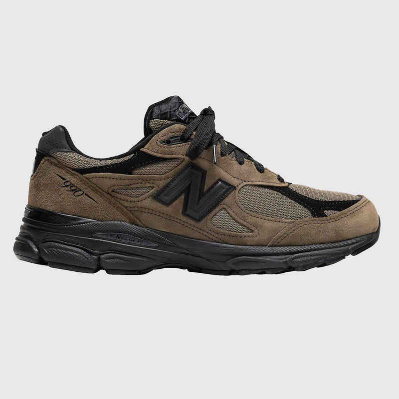 JJJJound New Balance 990v3 Made in USA Brown Black Sneaker – Ansicht der anderen Seite