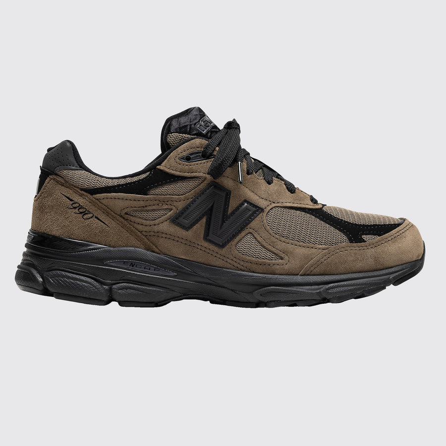 JJJJound New Balance 990v3 Made in USA Brown Black Sneaker – Ansicht der anderen Seite