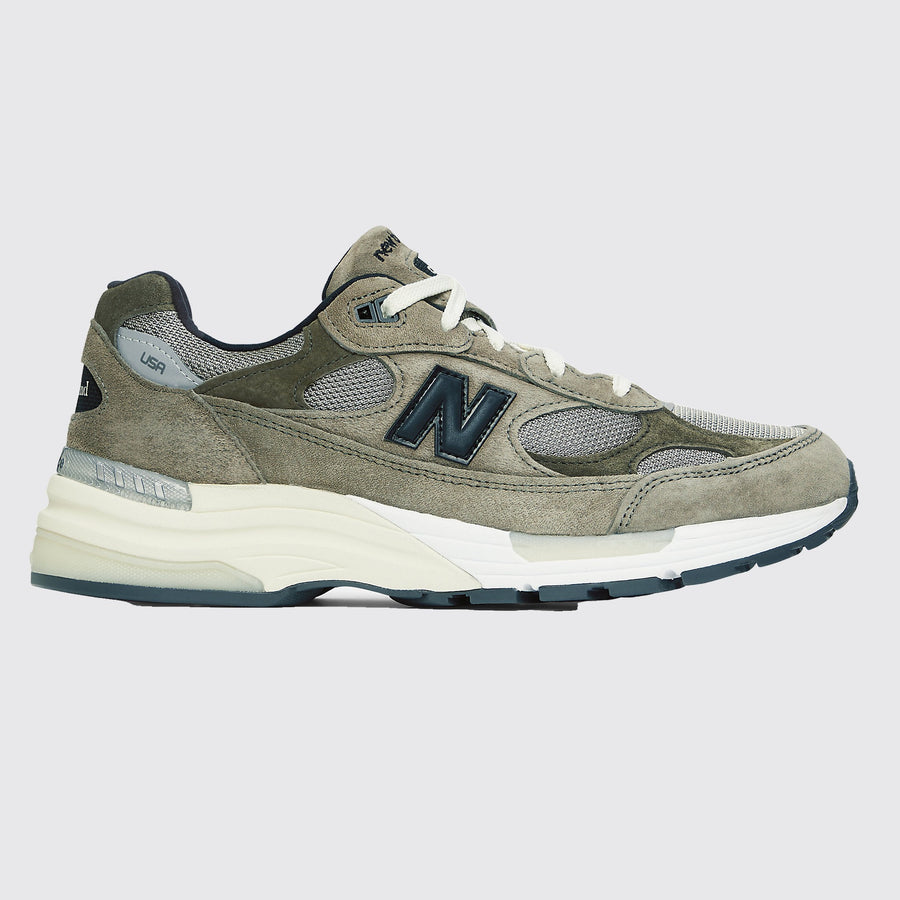 JJJJound New Balance 992 Grey basket – vue de l'autre côté