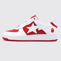 A Bathing APE BAPE STA #6 Red sneaker – side view