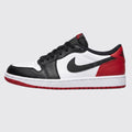 Air Jordan 1 Low OG Black Toe sneaker – side view