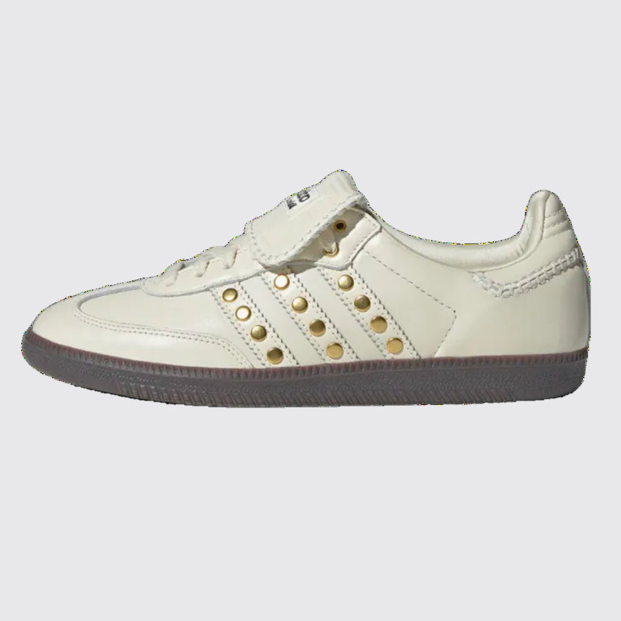 Wales Bonner x Adidas Samba Studded White sneaker – vue de profil