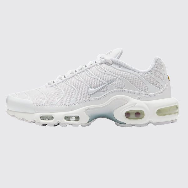 Nike Air Max Plus Triple White de Mujer zapatilla – vista lateral