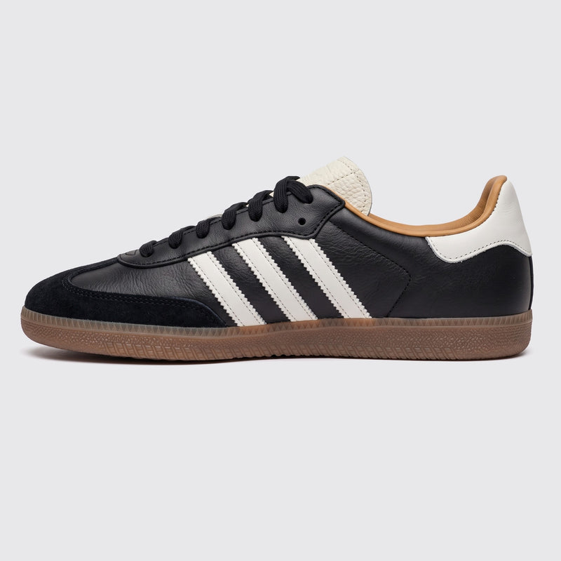 JJJJound x Adidas Samba OG Black Sneaker – Seitenansicht