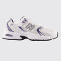 New Balance 530 White Dark Mercury sneaker – other side view
