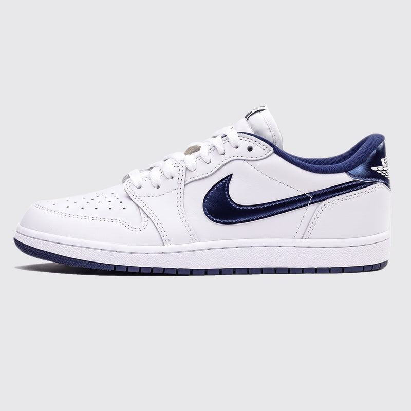 Air Jordan 1 Low 85 Metallic Blue zapatilla – vista lateral