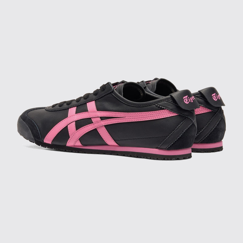 Onitsuka Tiger Mexico 66 Black Dragon Fruit basket – vue avant trois-quarts de la paire