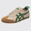 Onitsuka Tiger Mexico 66 Beige Grass Green sneaker – front three-quarter view