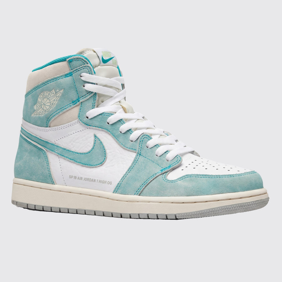 Air Jordan 1 High OG Turbo Green basket – vue avant 3/4