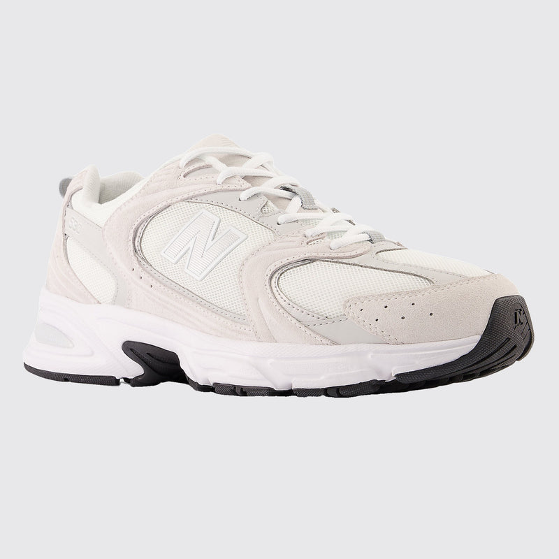 New Balance 530 Sea Salt Grey Matter basket – vue avant 3/4