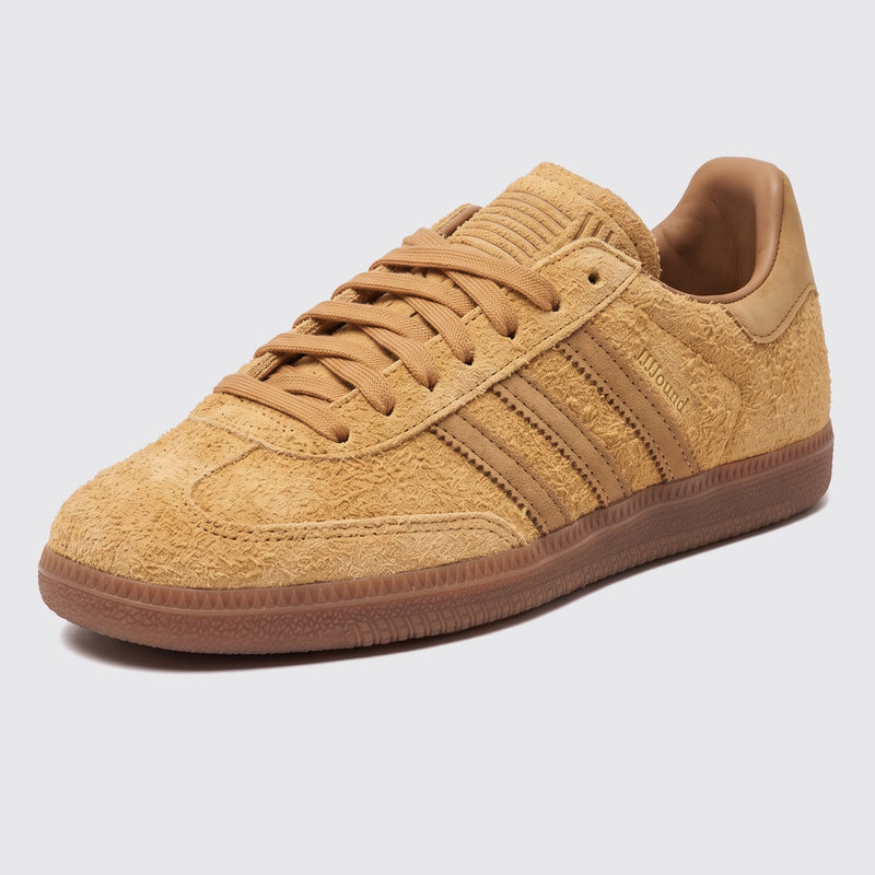 Sneaker JJJJound x Adidas Samba OG Mesa – vue de trois-quarts avant
