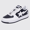 A Bathing APE BAPE STA #6 Black sneaker – front three-quarter view