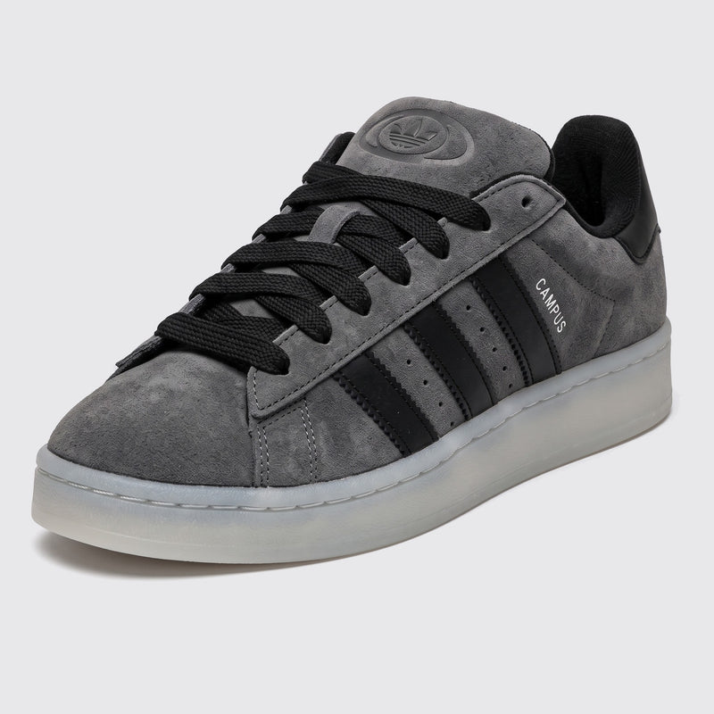 Adidas Campus 00s Grey Six Core Black Sneaker – Dreiviertel-Vorderansicht