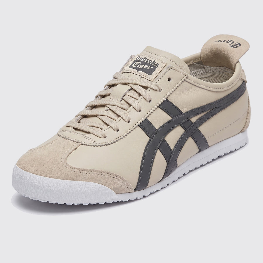 Onitsuka Tiger Mexico 66 Oatmeal Carbon sneaker – front three-quarter view