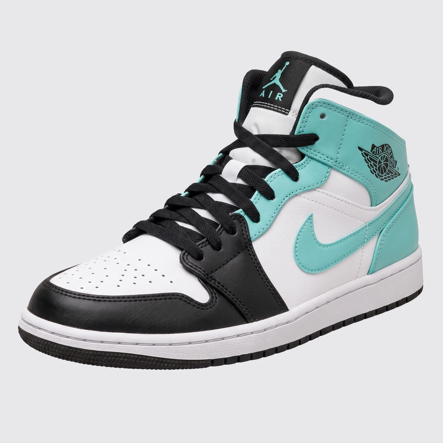 Air Jordan 1 Mid Tropical Twist sneaker – front three-quarter view