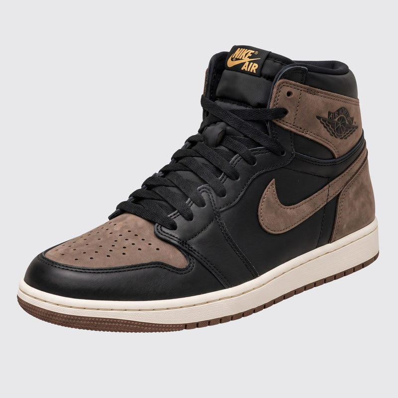 Air Jordan 1 High OG Palomino sneaker – front three-quarter view