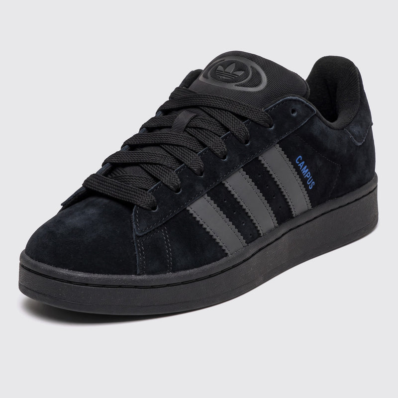 Adidas Campus 00s Core Black Lucid Blue basket – vue avant trois-quarts