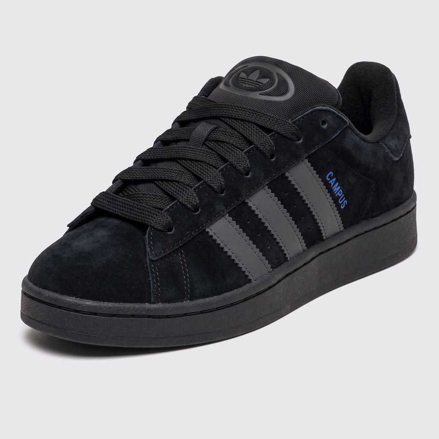 Adidas Campus 00s Core Black Lucid Blue basket – vue avant trois-quarts